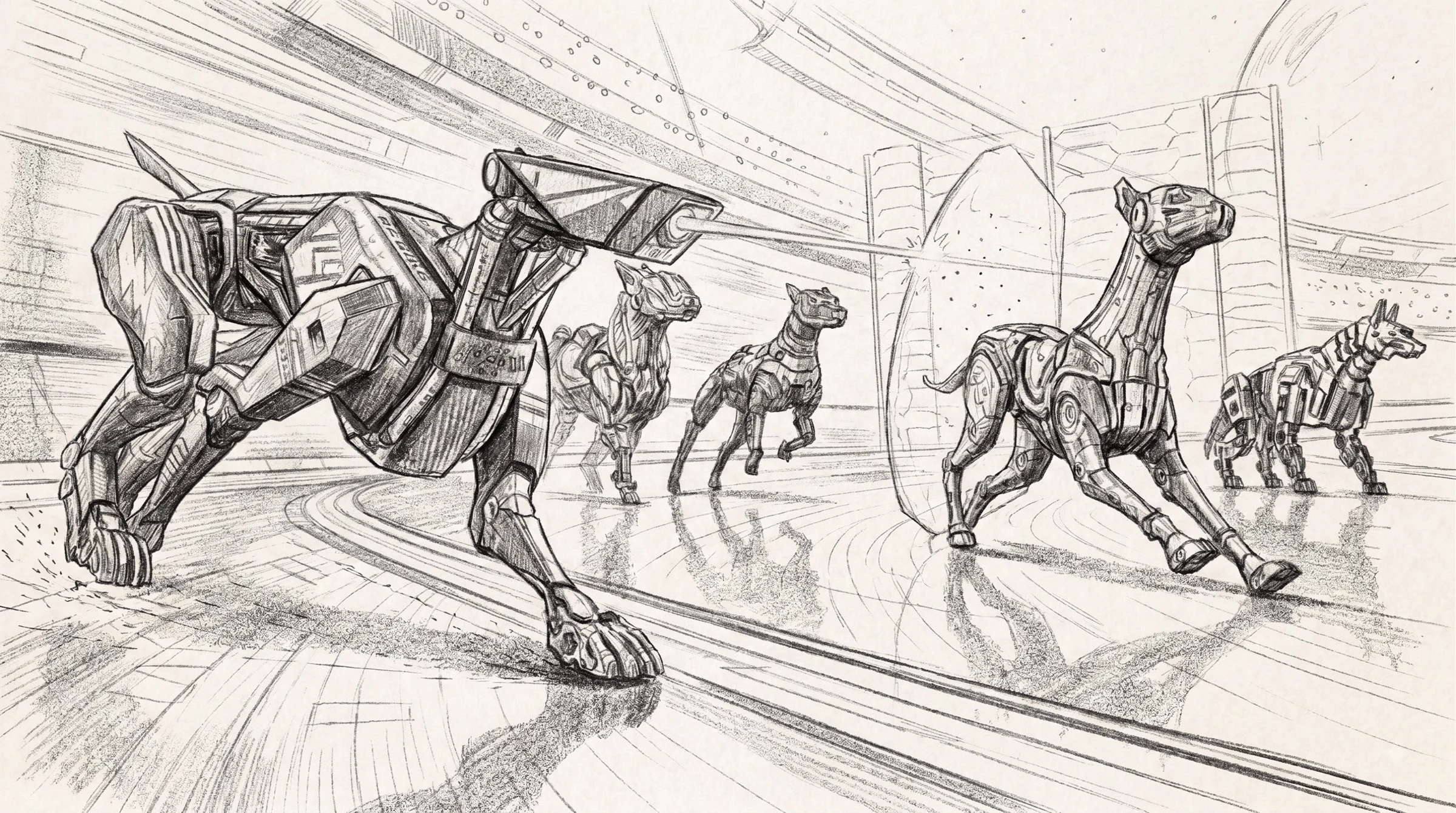 Set the scene — original action sketch