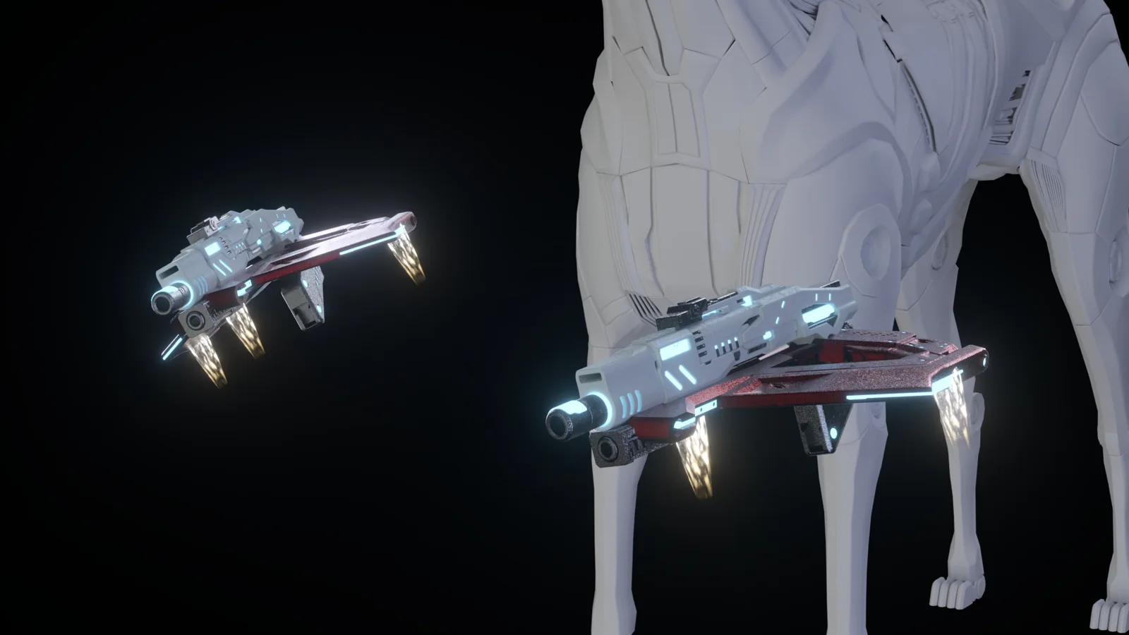 Character detail — weapon system 2